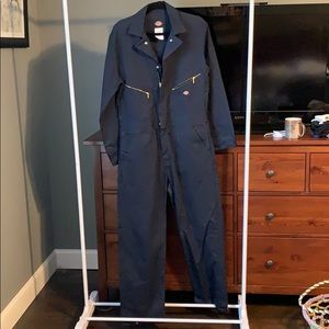 Dickies long sleeve navy blue coverall